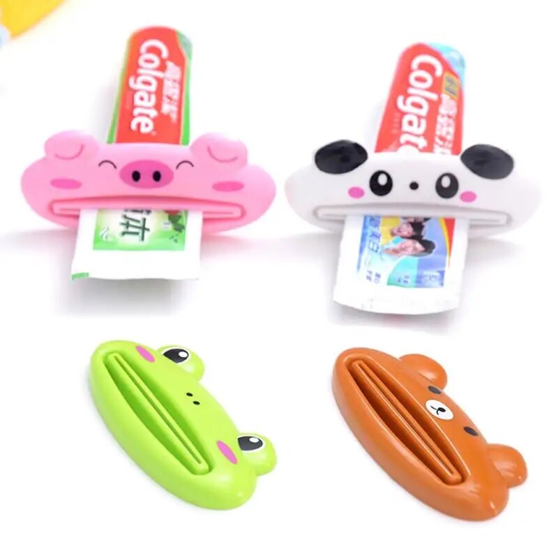 Bonito animal dos desenhos animados multi-uso squeezer pasta de dentes versão coreana criativo pasta de dentes squeezer dispenser acessórios de banheiro